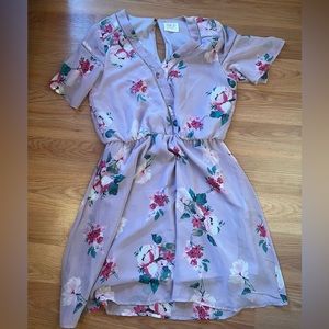 Sienna Sky Floral Dress